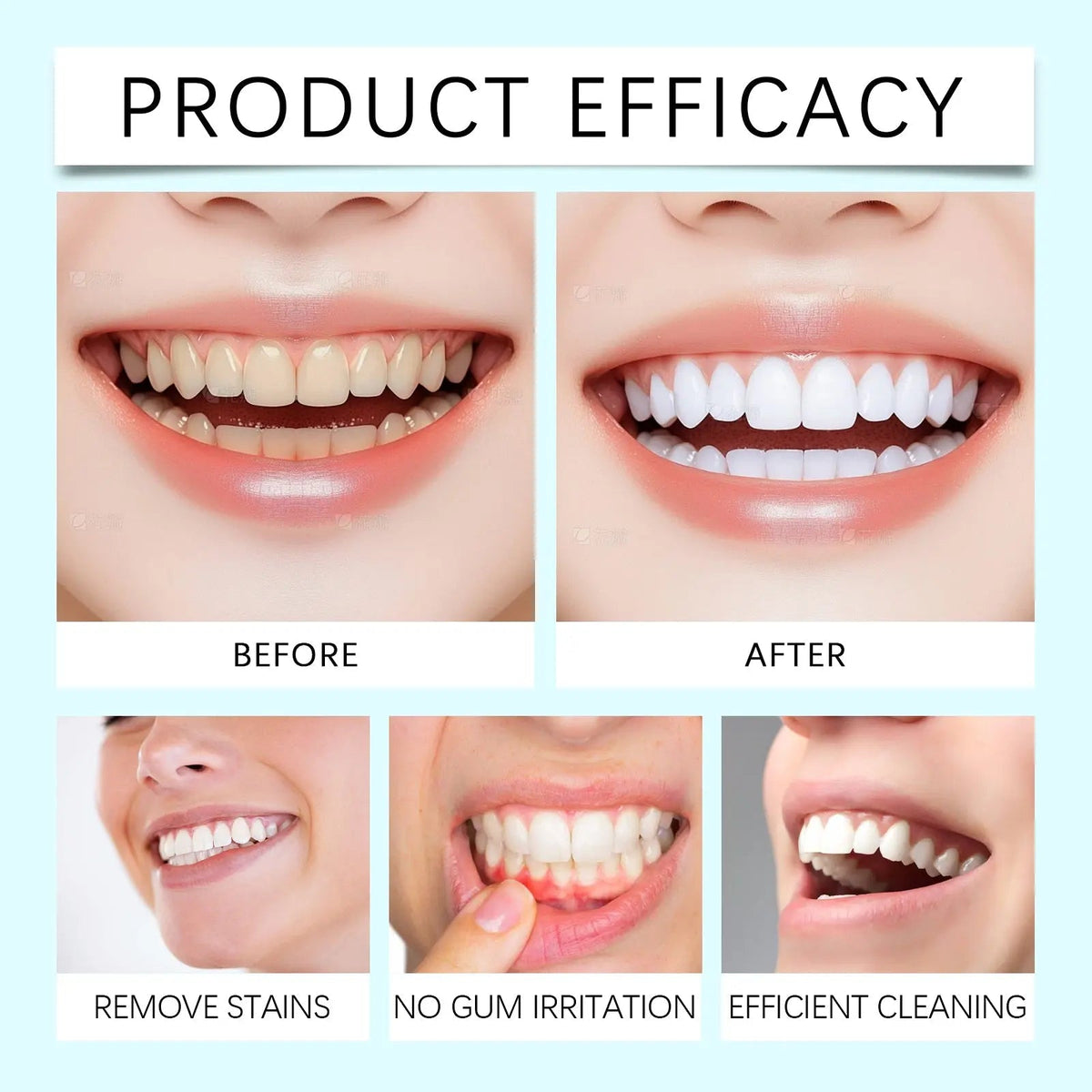 Brightening Whitening Toothpaste | معجون أسنان بالنياسيناميد لتفتيح الأسنان وإزالة التصبغات